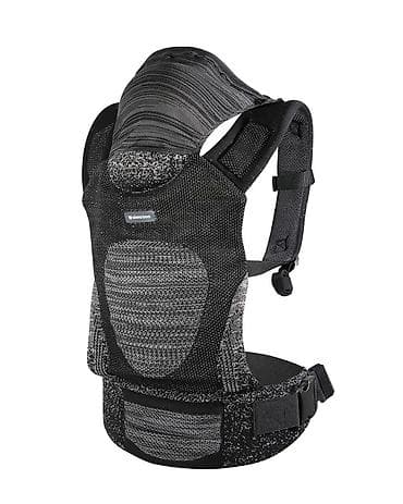 Autosedišta: KikkaBoo Kengur nosiljka Hoody Fly Knit – black (Šifra proizvoda — 1