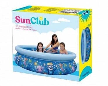 ventil za plinsku bocu 3 kg: Ring 3D bazen na naduvavanje - Morski svet 205x47cm Glavni materijal — 4