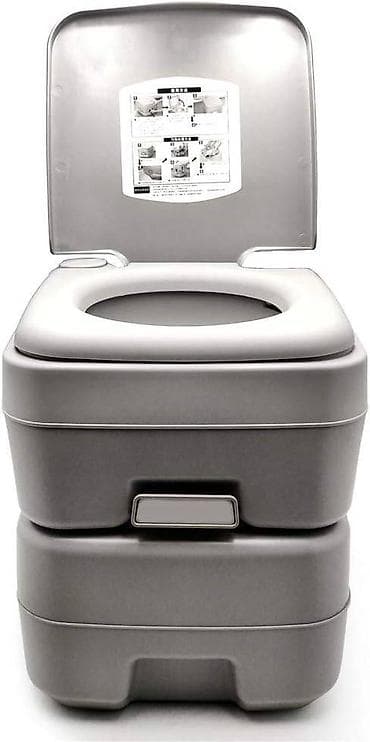 sat sa pticama: Prenosivi hemijski toalet – kompaktnog dizajna, idealan za kampovanje — 2