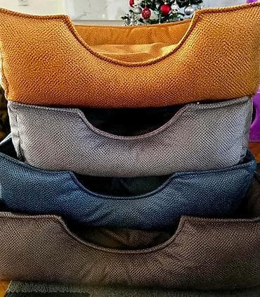 sklopiva ograda za pse: Krevet luksuzni ležaj za pse i mačke. - Mekani pravougaoni ležaj sa — 5