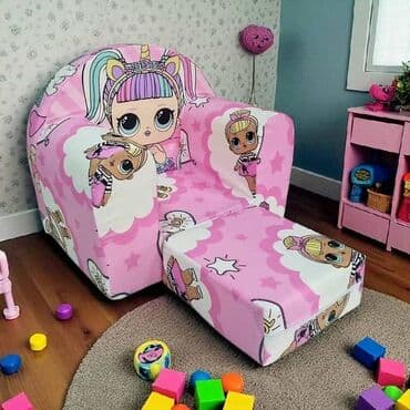 Komode i ormarići: Bambi fotelja Dimenzija 50x55cm Sedeci deo 30x30cm kada se rasklopi — 16