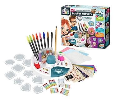 šljokičaste haljine: Fabrika nalepnica 106319 Buki – kreativni DIY set za pravljenje — 3