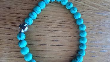 nakit drvo zivota: Brojanica pravi tirkiz — 2