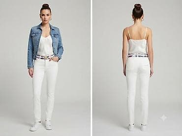beograd velicina: 🌟 Roberto Cavalli bele farmerke – Original 🌟 Na prodaju luksuzne — 7