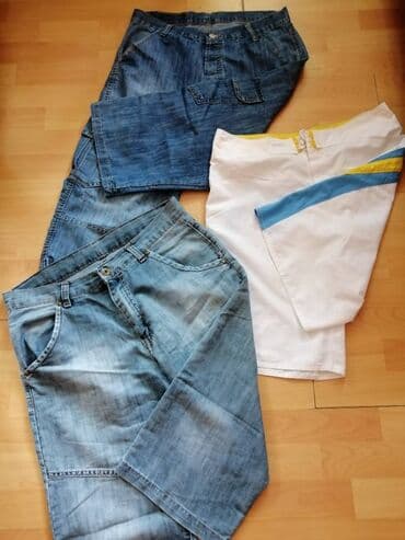 halteri h m: Šorc/kratke pantalone 3 kom sve za 1000 din, vel M/L. Nošene ali u — 2