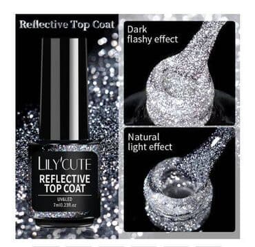 flaster za urasle nokte: REFLECTIVE Top Coat za nokte 7ml — 1