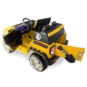 džip na akumulator: Džip na baterije Iznik 12V RC – žuti Električni džip za decu sa 12V — 2