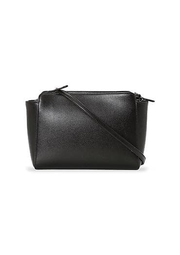 replay torbe srbija: Emporio Armani Saffiano ženska crossbody torba – crna - Materijal — 3