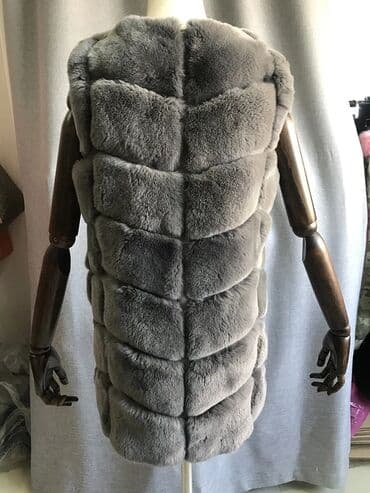 Mantili: L, Činčila, bоја - Siva — 5