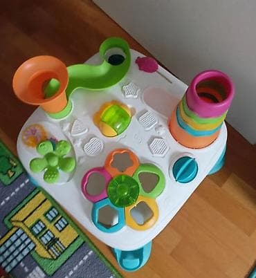rapidografi komplet cena: Interaktivni stočić za bebe i malu decu – multisenzorna aktivna tabla — 4