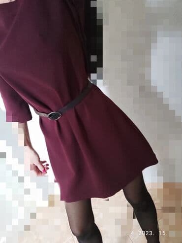 push up helanke novi sad: Zara S (EU 36), color - Burgundy, Other sleeves — 1