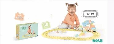 Voz set 052216 Dolu – Train Set 58 pcs Opis: - Zabavna igračka za