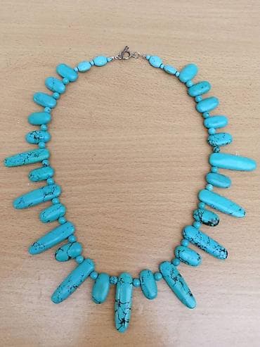 Ogrlica Haulit 5 Ogrlica Haulit poludragi kamen. Dužina-obim 67