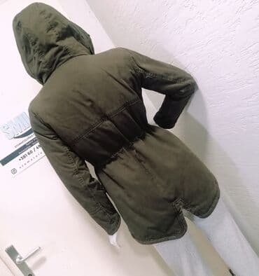 kupaci push up: Parka sa krznom PUL & BER Maslinasto zelena boja Vel M Nošena — 2
