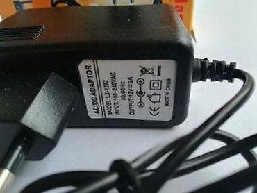 casio sat cena: AC/DC adapter LX-1202 - Ulaz: 100–240 V AC, 50/60 Hz (širok opseg za — 4