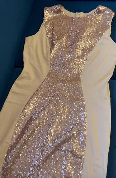 sandale 42: Tifani Elegantna koktel/večernja haljina bez rukava. - Kroj: uska — 2