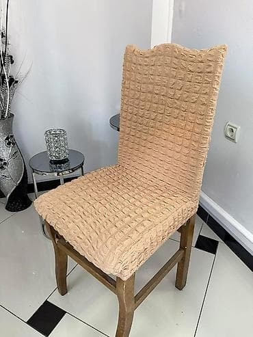 forma ideale stolice: Prekrivači Za Stolice Plišani Model 6 komada -1700 Dinara — 8