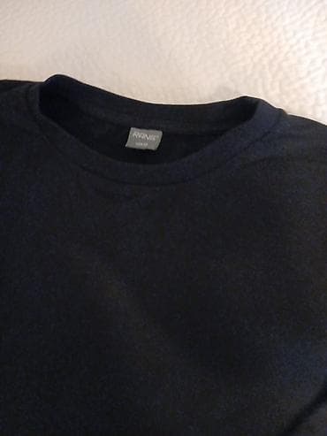 Kućna odeća: Crna dukserica sa dugim rukavima RANG - Boja: crna - Kroj: klasičan — 3