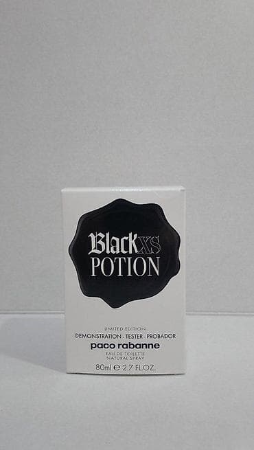 ćezare paćoti: PACO RABANNE BLACK XS POTION EDT 80ML TSTR | Paco Rabanne Black XS — 1