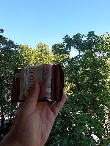 tirkizna torba: Muški kožni novčanik – ručno rađen, kompaktan i funkcionalan - — 7