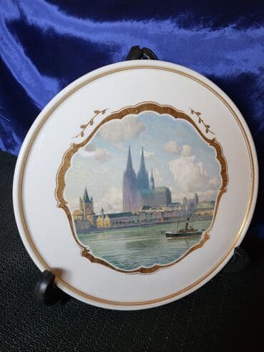 Musical Instruments: Tanjir KPM 1924 godina,dekorativni Julius Menzela,rucno oslikan. Sve — 2