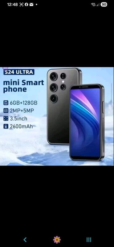 masazer za celo telo: Mini telefon s24 6000din Ovo je 3G pametni telefon, neki nosioci sim — 1