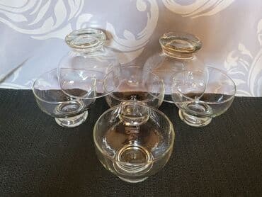 swarovski case za vino cena: Case nove za sladoled iz 2010 god. Case staklene,sve na njima odsjaj — 7