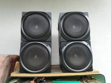 Audio: Logitech z 5500- 4 kom -2 kom. ispravna; 100e komad ( 1 PRODAT ) -2 — 1