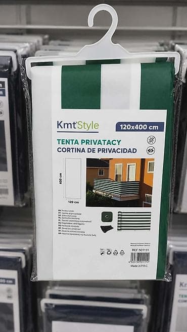 ograda 3d: TENDA ZA PRIVATNOST ZA BALKON I TERASU – 120 x 400 cm 🏡 Zaštitite — 3