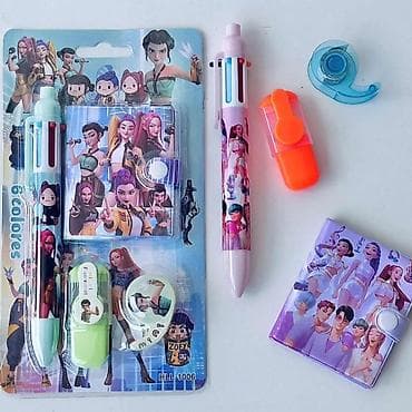 Kpop Hunters set 1000 din ✅-hemijska olovka sa 6 boja -lepljiva — 4