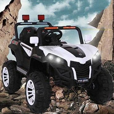 Children's Electric Cars: Džip terenac 4X4 – Beli | Auto na akumulator za decu Šifra proizvoda — 1