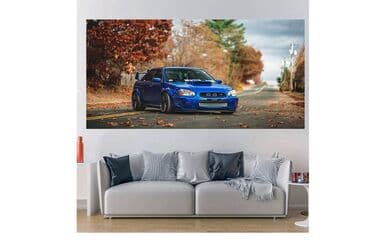 teretne gume 15 c: Poster štampan na platnu - SUBARU IMPREZA Poster štampan na platnu — 3