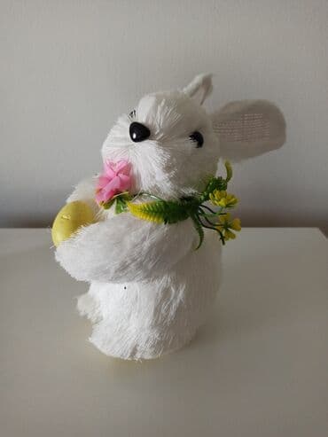 step deke: Easter decoration, color - White, New — 2