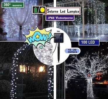 lampice za zid: 🆄🅻🅴🅿🆂🅰🅹🆃🅴 🆅🅰🆂🅴 🅳🆅🅾🆁🅸🆂🆃🅴 Solarne Dvorisne LED lampice CENA: 2090 — 1