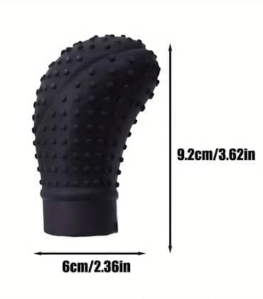 rucica za volan: Ergonomska ručica menjača sa gumenim ispupčenjima - Materijal: meka — 2