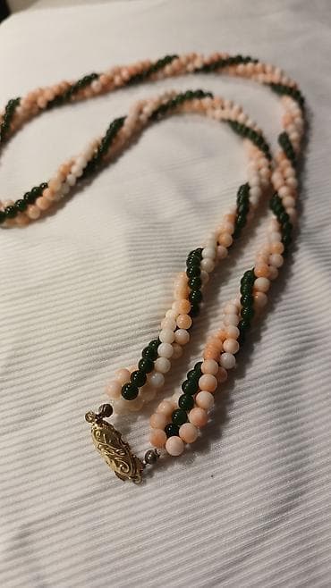 svecane ogrlice: Ogrlica sa perlama – trostruki uvrnuti niz - Dizajn: tri spiralno — 2