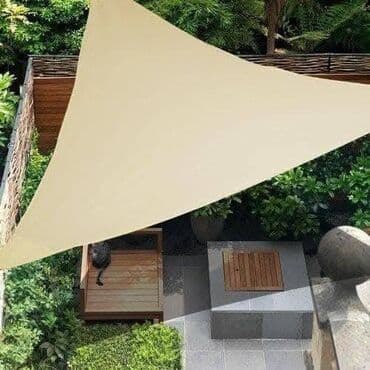 paviljon forma ideale: IBIZA tenda za dvoriste, tenda za terase, trougao, platno Trouglasta — 7