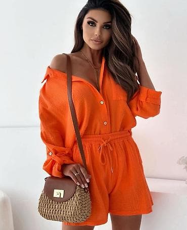 tommy hilfiger d: Komplet košulja i šorc - Dvodijelni set: široka košulja na dugmad i — 1