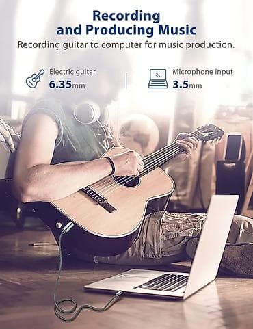 torbe za laptop samsonite: Audio kabl 3.5 mm (TRS) na 6.35 mm (1/4") – stereo - Konektori: 3.5 — 7