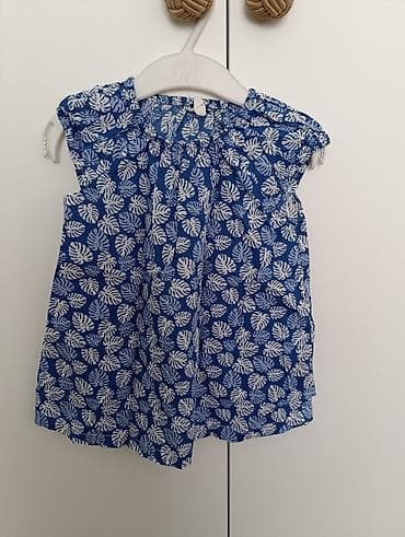 H&M haljina za devojčice, veličine 62/68. Bluza je plave boje sa na lalafo.rs H&M haljina za devojčice, veličine 62/68. Bluza je plave boje sa