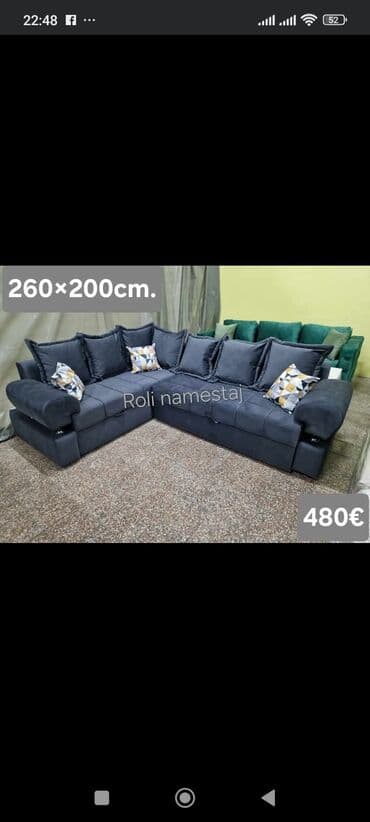 Beds: Ugaone i komplet garniture za dnevni boravak – više modela i — 4