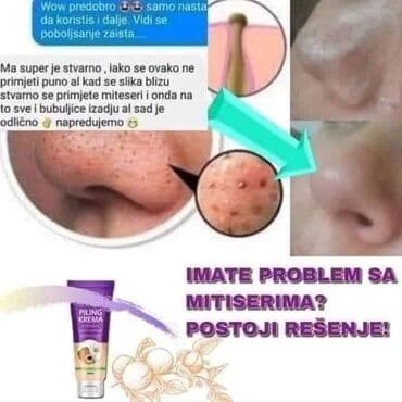 mona kozni kais: PILING KREMA 💜💜💜 Piling krema sa ekstraktom kamilice i mlevenim — 1