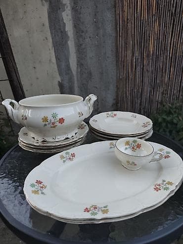Prelep vintage servis od porcelana 12 delova – Winterling Bavaria