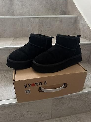 valentino shoes men: Original Kyoto -3 cizme. Koza, Poliester, Guma Debeo odignut djon - — 2