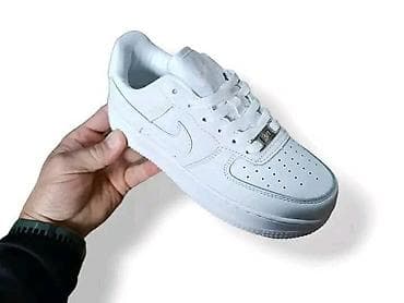 nike patike just do it: Nike Air Force 1 niske patike – crno/belo izdanje - Klasičan AF1 — 7