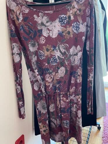 M, Viskoza, Cvetni, bоја - Ljubičasta