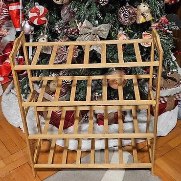 polica za igracke lidl: Drveni cipelarnik(bambus) Cena: 2700 dinara Drvena polica za obuću — 2