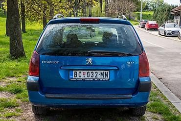 gume polovne: Peugeot 307 SW – karavan, plava boja - Karoserija: karavan (SW), 5 — 9