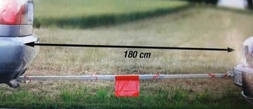 Auto delovi, gume i tjuning: Pocinkovana šlep štangla.Nosivost 1800 kg. Dužina 180cm. Sastoji se iz — 3