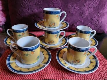 metalac šolje za kafu: Soljice nove porcelanske za kafu. Soljice komada 6 u ceni,kutija — 1